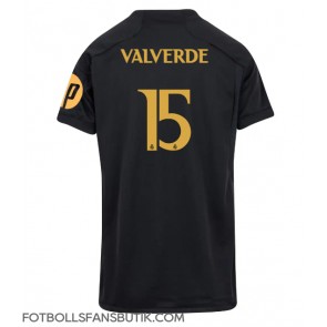 Real Madrid Federico Valverde #15 Replika Tredje Tröja Damer 2023-24 Kortärmad